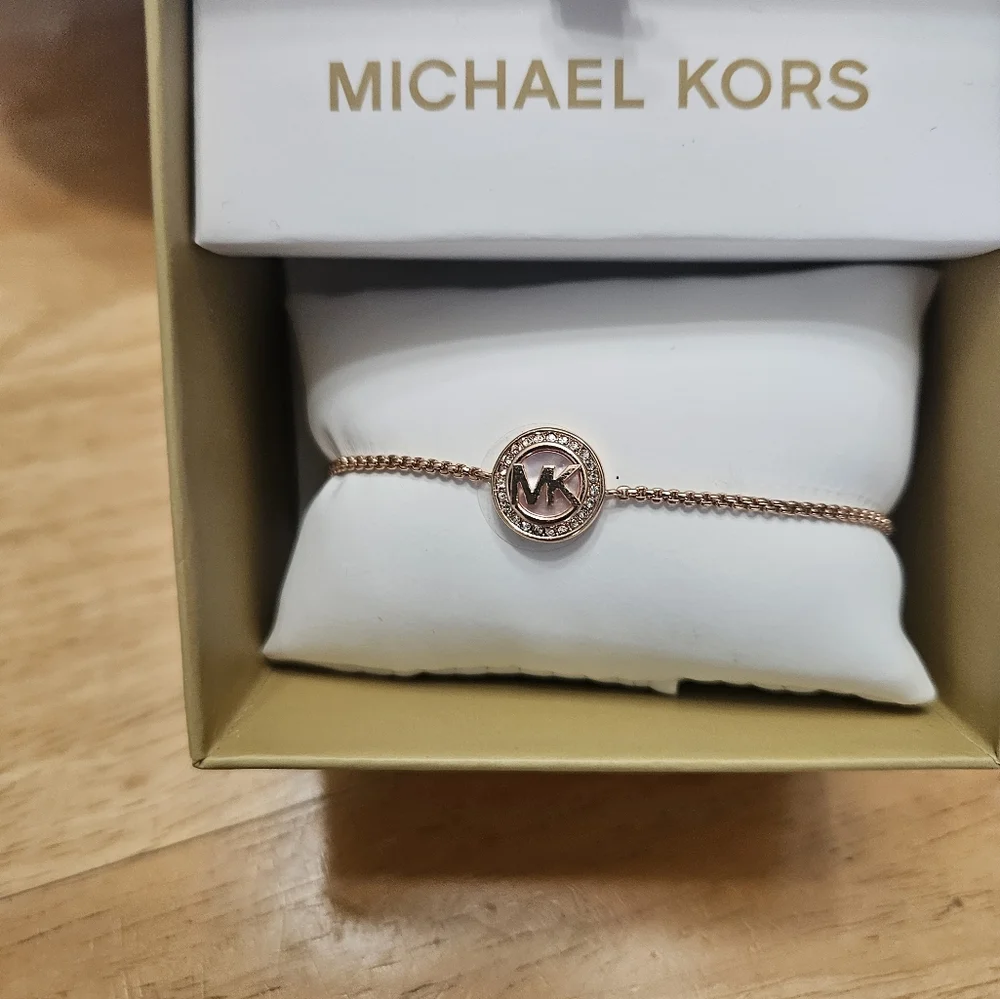 Michael Kors Rose Gold Bracelet - Picture 1 of 6